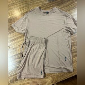 Comfrt Women's Tan Loungewear Set